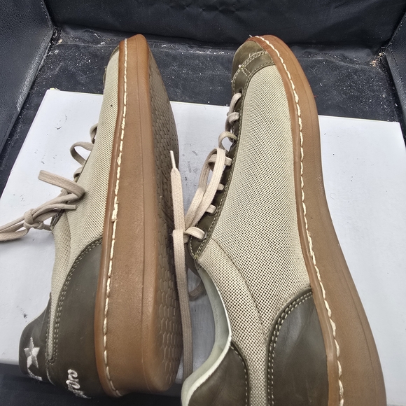 Pantofola D'oro Olive and Tan Men's Loafers - Picture 6 of 7